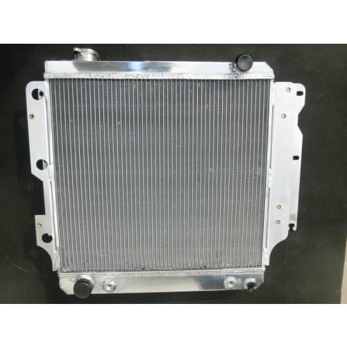 Aluminum Radiator For Jeep Wrangler YJ/TJ/LJ RHD AT/MT(right hand drive) 1987-2006 88 89 90 91 92 93 94 95 96 97 98 99 00 01 02