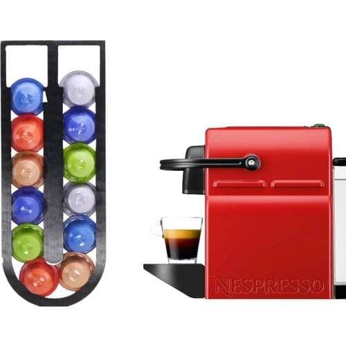 Coffee Capsule Holder Tower Stand For 10 Nespresso Capsules Storage Soporte Capsulas Nespresso Coffee Pod Holder