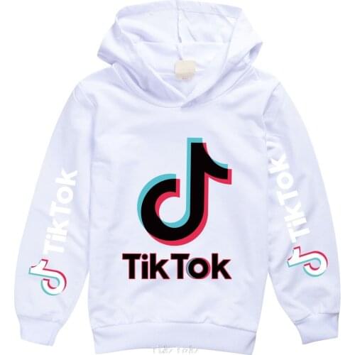 Children Clothes Cartoon Tik Tok Princess Print Hoodies Girl Sweatshirt Kid Long Sleeve T-Shirt Hooded Tik Tok