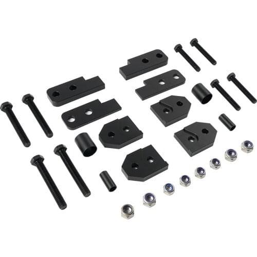 For Yamaha Rhino 450 660 Aluminum Full Lift Raise 2" Kits For Yamaha Rhino 450 2004-2010 Rhino 660 2004-2007 Rhino 700 2008-2015