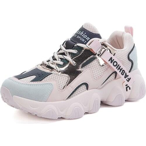 Sneakers Womens Air Cushion Athletic Running Shoes Walking Breathable Sport Lace UpPlatform Casual shoes for women sneakers