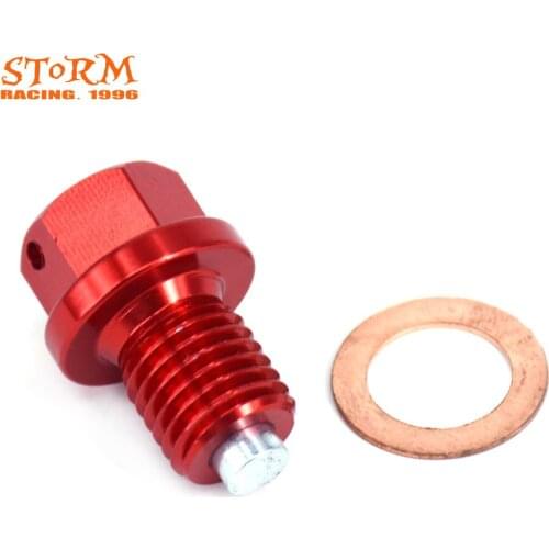 Magnetic Frame Oil Drain Plug Bolt For HONDA RVF400 VFR400R CB500F CB500X CBR500R CBR600F CBR600SE CBR600SJR NC700S NC750 NC750X