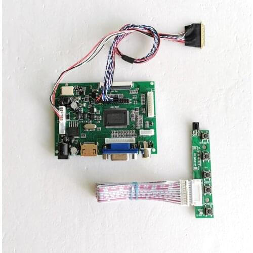 Fit LP133WH2-TLE1 LP133WH2-TLF2 LVDS 40Pins WLED 1366*768 13.3" panel 2AV VGA LCD screen controller drive board kit