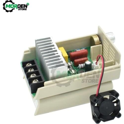 Dropship New 4000W 220V AC Voltage Regulator Built-in A Cooling Fan Voltage Controller Motor Speed Controller