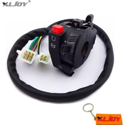 Handle Switch With Control Choke Lever 13 Wire 5 Function For 110cc 125cc 150cc 200cc 250cc ATV Quad Taotao Sunl Roketa Kazuma