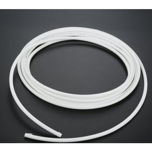 5 Meter RO Water 1/4"(6.4mm) OD PE Hose Tubing White Flexible Pipe Tube For Reverse Osmosis Aquarium Filter System 5M/16.4ft