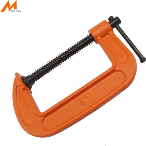 Heavy Duty C Clamp 1/2/3/4/5/6/8/10/12-inch Ductile Iron Wood Working G Clamp