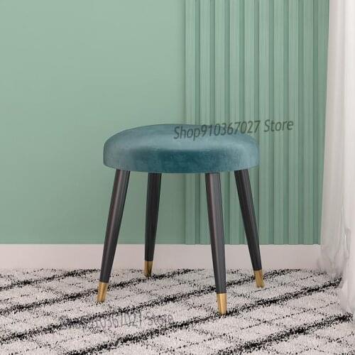 Light Luxury Dressing Table Stool Home Modern Minimalist Nordic Net Red Ins Wind Bench Creative Cute Small Stool