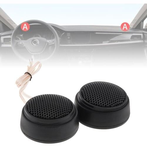 2pcs 1000W Universal Car Speaker Dome Tweeter Sound Vehicle Auto Music Stereo Modified Loud Speakers for Cars Vehicle Automobile