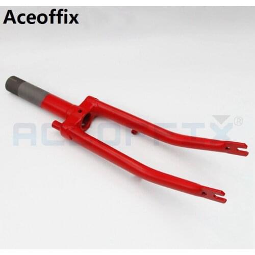 2020 Aceoffix Bike Front Fork 74mm Chrome Molybdenum Steel folding bike chrome molybdenum steel front fork