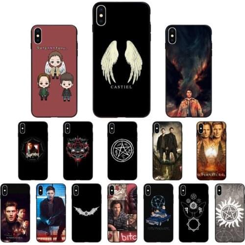 Yinuoda American TV Supernatural TPU Soft Silicone Phone Case Cover for iPhone 11 pro XS MAX 8 7 6 6S Plus X 5 5S SE XR SE2020