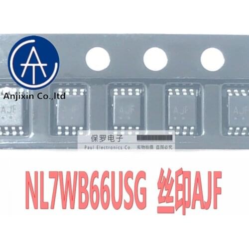 10pcs 100% orginal new analog switch NL7WB66USG silk screen AJF VSSOP-8 patch in stock