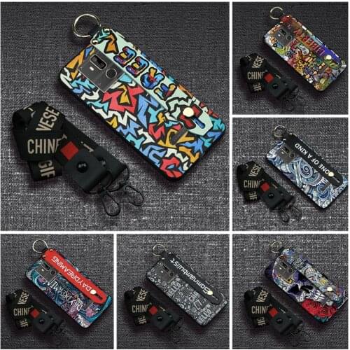 Wrist Strap Wristband Phone Case For Oukitel K7/K7 Pro Silicone Fashion Design Soft Case Waterproof