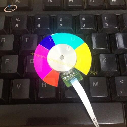New Projector Color Wheel For Optoma GT750E Color Wheels,6 segments 40mm