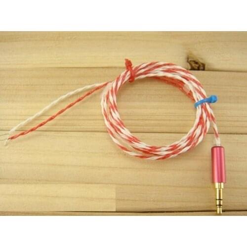 Diy earphone wire custom headphone wireTeflon silver plated wire