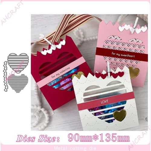 Hearts Confetti Cuts Metal Cutting Dies for diy Scrapbooking Photo Album Decorative Embossing PaperCard Crafts Die Cut 2020