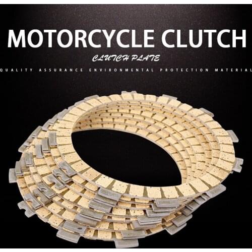 1Set 10 Pcs Clutch Disc Friction Plates Motorcycle Engine Accessories Clutch Plates For Kawasaki ZZR1400 ZX-14R ZX14R 14R