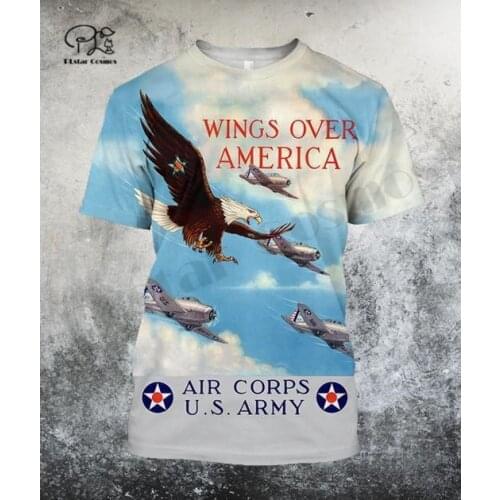 PLstarCosmos 3DPrint Men/Women Unisex Aircrafts Supermarine Air force Plane T-shirt Shorts Sleeve Funny Harajuku Streetwear W-3