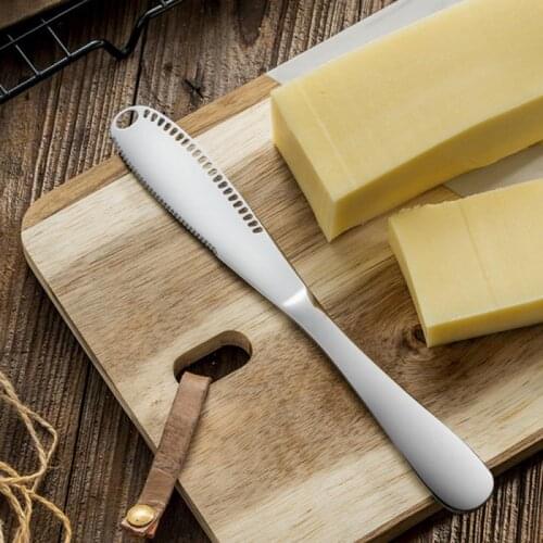 1pcs Stainless Steel Butter Cutter Multifunction Cheese Cream Slicer Dessert Toast Jam Spreaders Peeler Tool Kitchen Supplies
