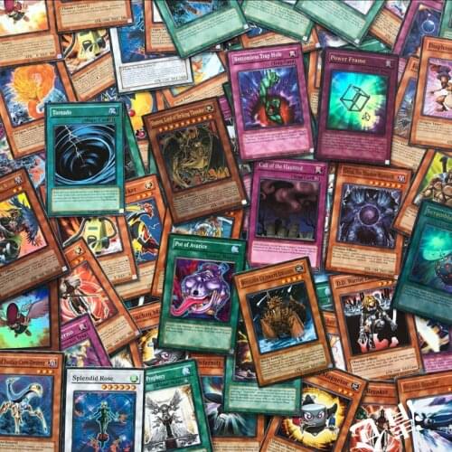 42 pieces/batch Yu Gi Oh Duel Monsters English card 2 Flash card Yugi Muto full version collection card childrens toy gift