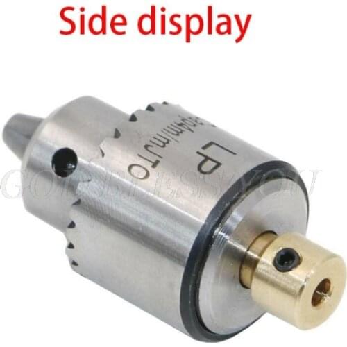Micro Drill Chucks Motor Jaw Clamping 0.3-4mm Cone Mounted Spindle 3.17mm Shaft Drop Shipping