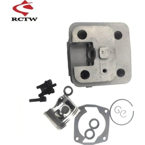 45CC Cylinder Kits Fit 45cc Rovan Rofun Engines Only for 1/5 Hpi Rovan Km Mcd Fg Redcat Rcmk Baja Losi Truck Rc Car Parts
