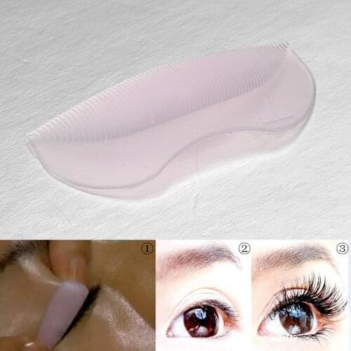 10Pcs/Pack False Eyelash Pads Extension Eyelashes Perming Affine Eye Patch Silicone Lifting Lift 3D Eye Lashes Permanent Patches