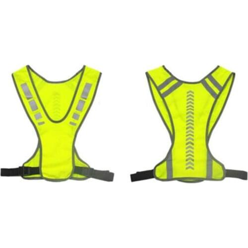 New Outdoor Night Running Riding Reflective Vest Arrow-oriented Indicating Running Vest Safety Vest Reflective Z5Z2