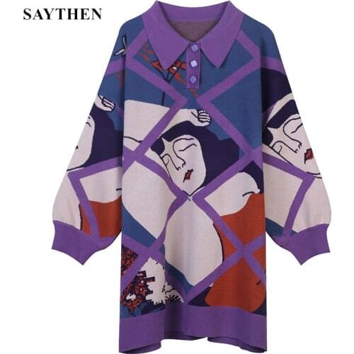 Saythen Fashionable Knitted Dresses