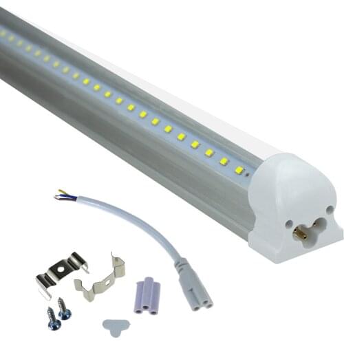 T8 LED Tube Integrated Light 20W 57CM LED Fluorescent Tube Bulb Wall Lamp Lampara Kitchen Cold White / Warm White 110V 220V