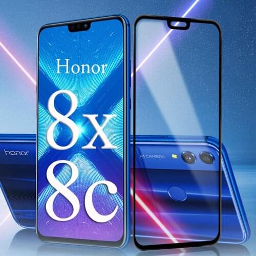 3D Protective Glass For Huawei honor 8x 8c 8 x c Screen Protector Tempered Glas Huavei Hauwei Huawey Honer Honor8x honor8c Film