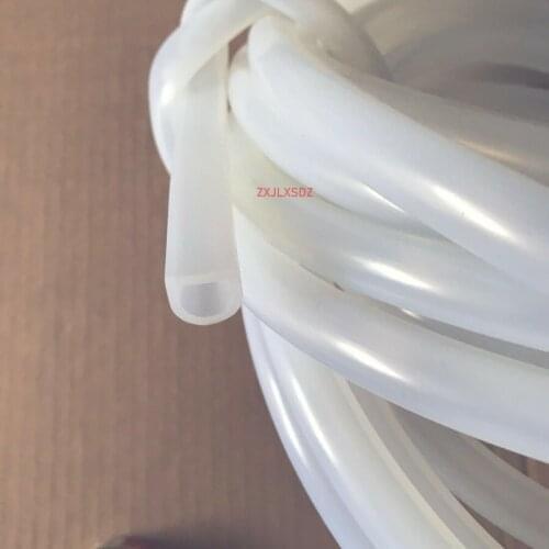 10 x 12mm D type high temperature resistant semicircular hollow silicone door seal mechanical bathroom water retaining strip