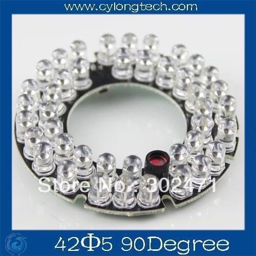 42 LED 5mm Infrared IR Led Board For Camera 90 Degree Bulb.CY42F5-90A