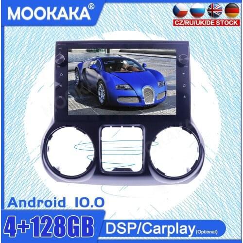 Android 10 6+128G For Jeep Wrangler 2011-2017 Multimedia Radio Player Touch Screen Stereo GPS Navigation System DSP Carplay
