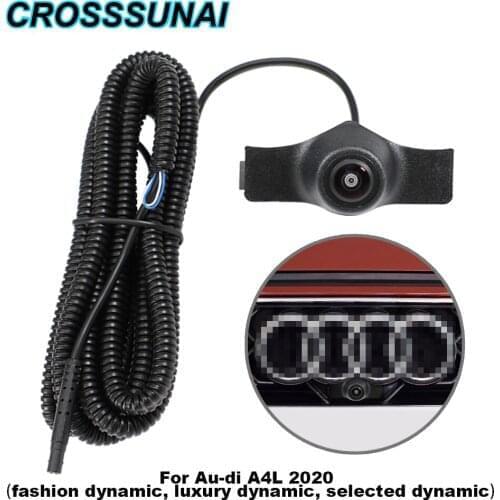 CCD LOGO Grille Car Front View Camera Parking For Au-di 2020 A4L Night Vision HD Waterproof Front Camera High Quality
