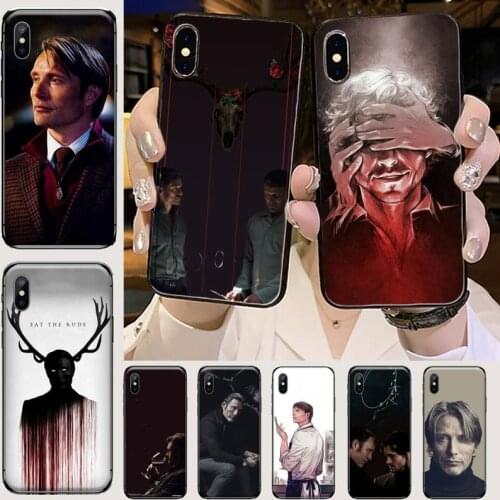 Graham hannibal mads mikkelsen Art Phone Case for iPhone 11 12 mini pro XS MAX 8 7 6 6S Plus X 5S SE 2020 XR