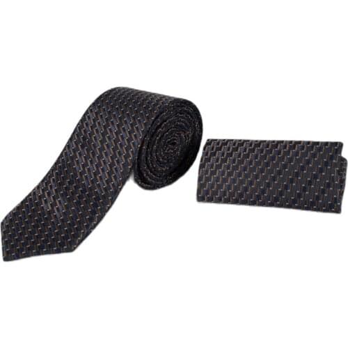 DeepSEA Male Zigzag Pattern Mendilli Tie Casual Business Office Career Unisex High Quality Four Seasons 2001962