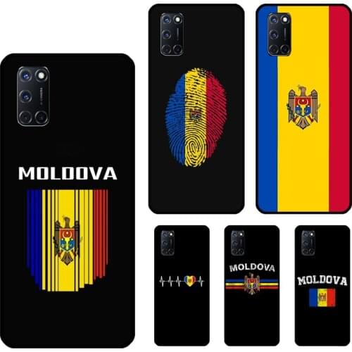 Moldova Flag Phone Case For OPPO A91 A83 A15 A92 A72 A52 A5S A3S A1K F5 F7 A5 A9 A53 A31 2020 Reno 2 Z