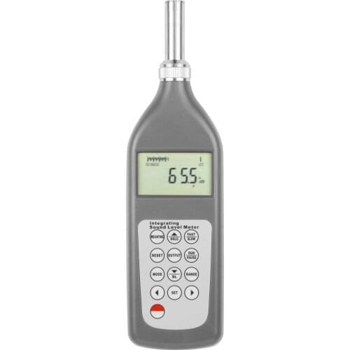 Integrating Sound Level Meter SL-5868LEQ measure Range 25dB~130dB (A) Fast (F), Slow (S), Impulse (I)