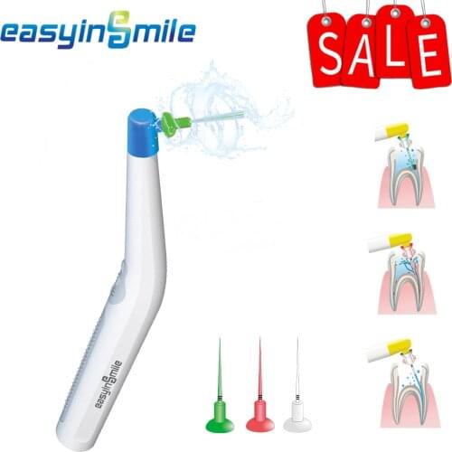 Endo Activator Irrigator Easyinsmile Root Canal 3D Cleaning Treatment Dental Basic Instrument with Never Break 60 Tips Free