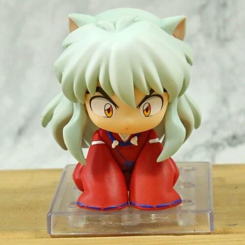 Inuyasha 1300 PVC Action Figure Collectible Model Toy Q Face Doll
