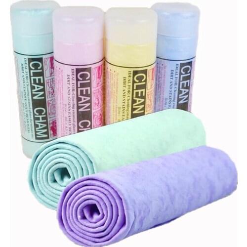 Soft PVA Chamois Car Wash Towel Cleaner car Accessories Car care Home Cleaning Pet Bath Towel Wipes Magic Hair Drying Cloth