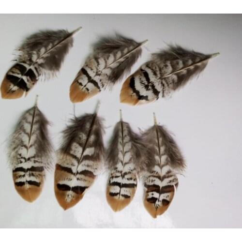 New! 10 pc natural quality pheasant feathers, 2.4-4" / 6-10cm long, diy jewelry decorative accessories