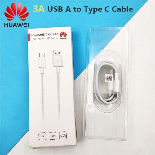 Original Huawei USB 3.0 Cable 3A Type C Fast Charging Data Line Cord For Mate 30 Lite 10 9 Pro P10 P20 Honor 9X 10 20 Nova 3 4 5