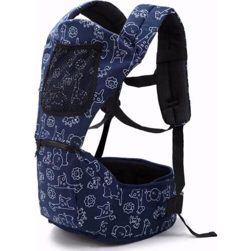 0-36 Months Ergonomic Baby Carrier Infant Kid Baby Hipseat Sling Front Facing Kangaroo Baby Wrap Carrier for Baby Travel hip