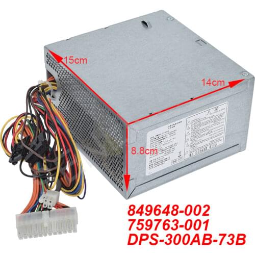 Original ProDesk 550 405 G2 400 G2 300W Power Supply,849648-002,759763-001,DPS-300AB-73B, work perfectly