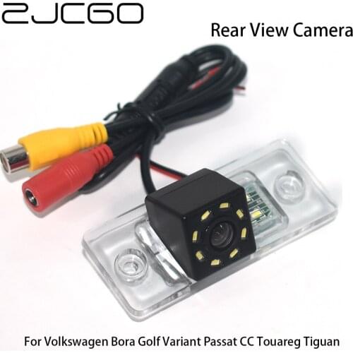 ZJCGO CCD Car Rear View Reverse Back Up Parking Night Vision Waterproof Camera for Volkswagen Bora Golf Variant Passat CC Tiguan