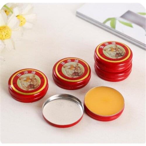 1/2/5/10pcs Massage Red Muscle Rub Aches Cool Cream Chinese Tiger Balm Essential Oil for Adults Pain Relief Ointment