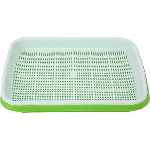 33x26x5cm Seed Germination Trays For Crops Wheatgrass Mung Greens Seedling Germination Tray Sprout Plate Nursery Pots