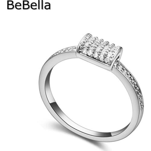 Женские серебряные кольца BeBella China At AliExpress